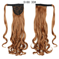 Thumbnail for Wrap Around Ponytail Hair Extensions 20Inch Long Curly Wave Synthetic Ponytail Natural H