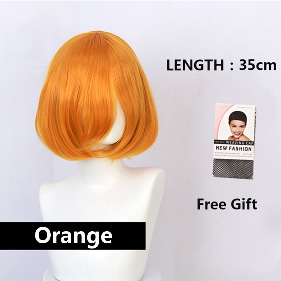 White Wig Female Short Bob