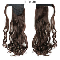 Thumbnail for Wrap Around Ponytail Hair Extensions 20Inch Long Curly Wave Synthetic Ponytail Natural H