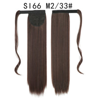 Thumbnail for Wrap Around Ponytail Hair Extensions 20Inch Long Curly Wave Synthetic Ponytail Natural H