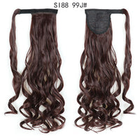 Thumbnail for Wrap Around Ponytail Hair Extensions 20Inch Long Curly Wave Synthetic Ponytail Natural H