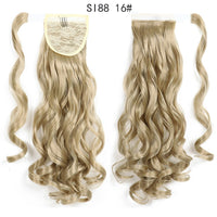 Thumbnail for Wrap Around Ponytail Hair Extensions 20Inch Long Curly Wave Synthetic Ponytail Natural H