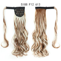 Thumbnail for Wrap Around Ponytail Hair Extensions 20Inch Long Curly Wave Synthetic Ponytail Natural H