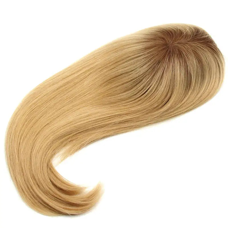 European Virgin Women Topper Mono Wig Straight 100% Hair