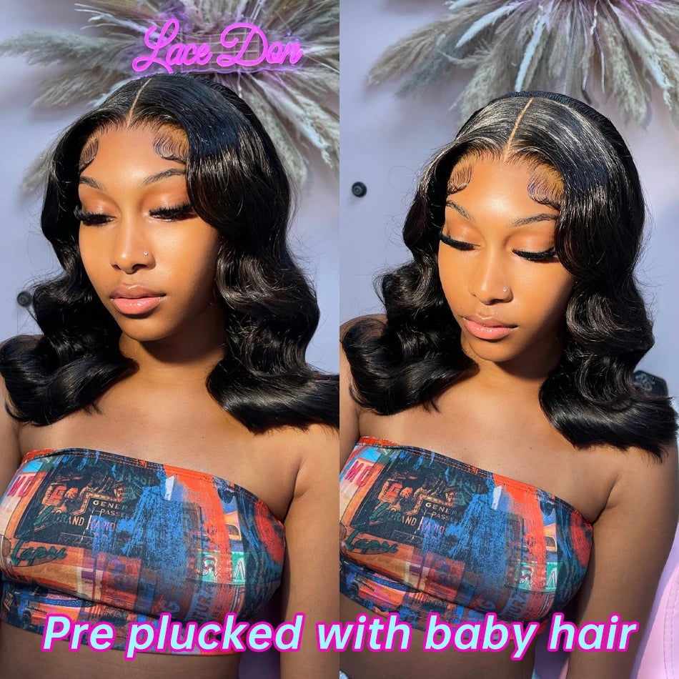 Body Wave Short Bob Human Hair Wig Brazilian Wig