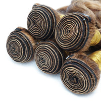 Thumbnail for Body Wave Highlight P4/27 Human Hair Bundles 60Gram Peruvian Hair Extensions