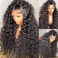 Thumbnail for Loose Deep Wave Hd Lace Frontal Wig Curly Human Hair Wigs