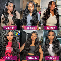 Thumbnail for Glueless Body Wave Hair Wigs 360 Full Lace Wig Human Hair Pre-Plucked