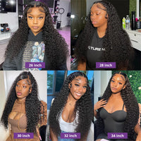 Thumbnail for Loose Deep Wave Hd Lace Frontal Wig Curly Human Hair Wigs