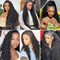 Thumbnail for U Part Wig Human Hair Glueless Wig Human Hair Ready To Wear Preplucked Brazilian Wig