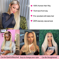 Thumbnail for 613 Blonde Lace Front Human Hair Wigs HD Glueless  Pre-plucked  Wig