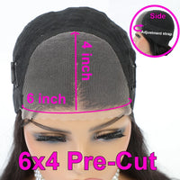 Thumbnail for Wear Go Glueless Straight Human Hair  PrePlucked Hairline Pre Cut Human Hair Wigs