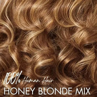 Thumbnail for Honey Blonde Highlight Bouncy Loose Body Wave Glueless Brazilian 100% Human Remy Hair