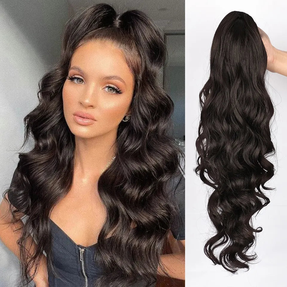 Ponytail Extensions: Body Wave