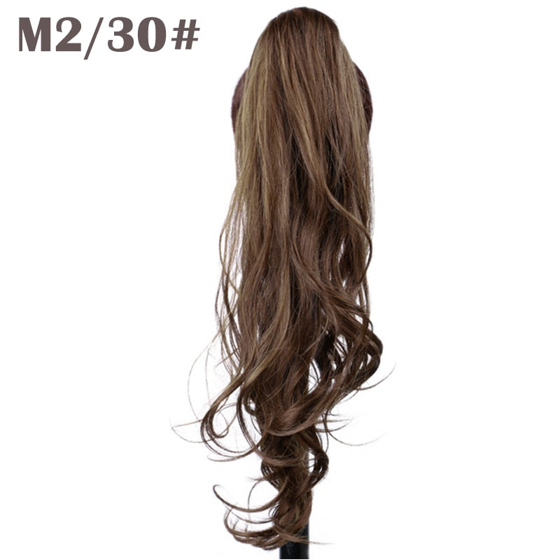 32inch Synthetic PonyTail Long Layered Flexible Wrap