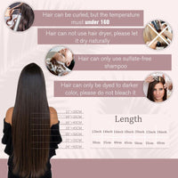 Thumbnail for Micro Loop Hair Extensions 100% Real Human Hair