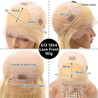 Thumbnail for 613 Lace Front Wig Bone Straight Human Hair Wig