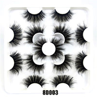 Thumbnail for 3D Mink False Eyelashes Dramatic Long Wispies