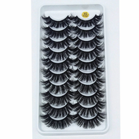 Thumbnail for 8 Pairs 3D Mink False Eyelashes Natural Wispy Fluffy Dramatic Volume