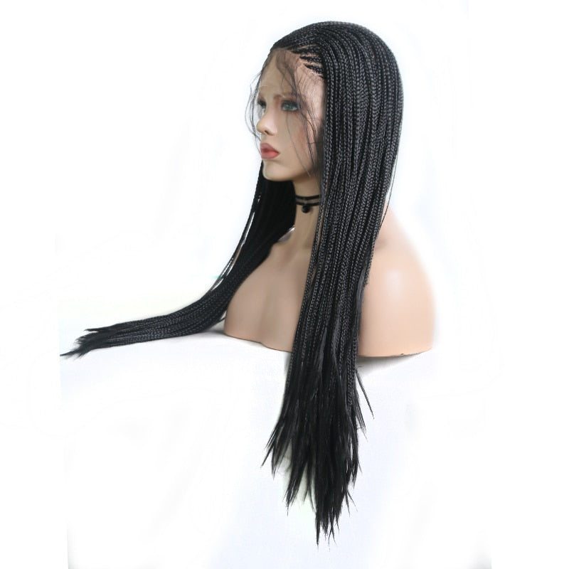 Lace Front Box Braided Wigs