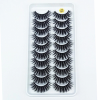 Thumbnail for 8 Pairs 3D Mink False Eyelashes Natural Wispy Fluffy Dramatic Volume