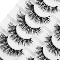 Thumbnail for 8 Pairs 3D Mink False Eyelashes Natural Wispy Fluffy Dramatic Volume