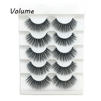 Thumbnail for 3D Mink False Eyelashes Dramatic Long Wispies