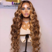 Thumbnail for Brazilian 4/27 Preplucked T Part Colored Human Hair Wig