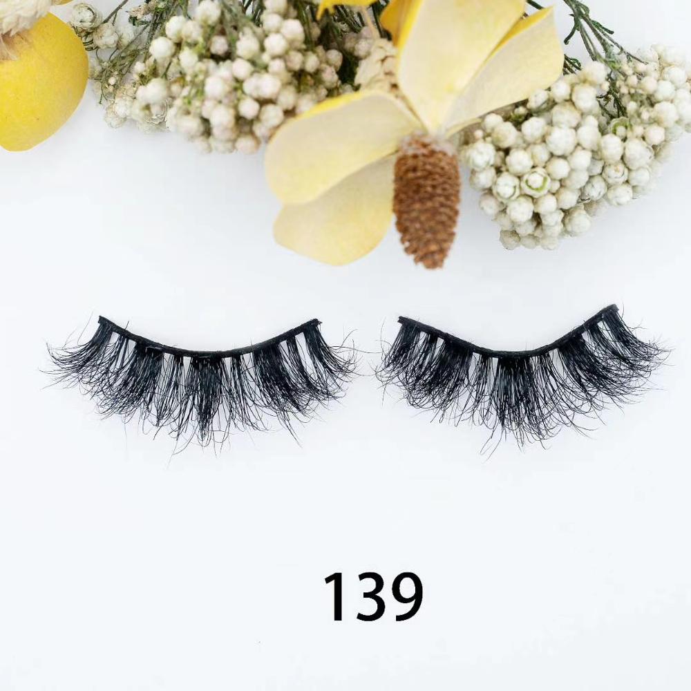 Mink Eyelashes 25mm Lashes Fluffy 3d Mink Lashes