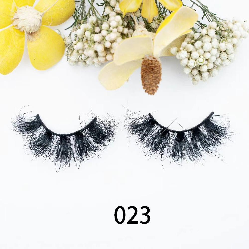 Mink Eyelashes 25mm Lashes Fluffy 3d Mink Lashes