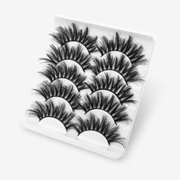 Thumbnail for 5Pairs 3D Mink Lashes False Eyelashes Natural/Thick Long Eye