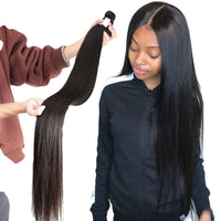 Thumbnail for Peruvian Human Hair Weave Bundles Straight 8-40inch 100%