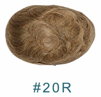 Thumbnail for High Density 0.12-0.14mm Durable Skin Natural Human Hair Toupee