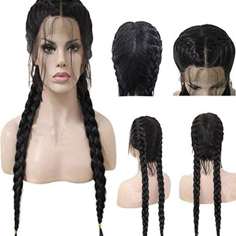 Black Braided Wig