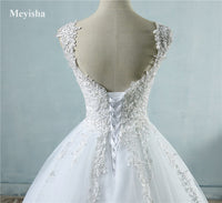 Thumbnail for White Ivory Tulle Wedding Dresses