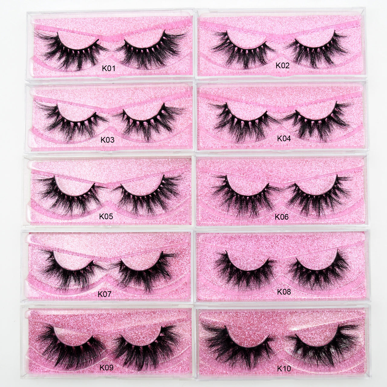 5D Mink Eyelashes Long Lasting Mink Lashes Natural Dramatic