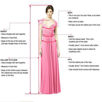 Thumbnail for Pink Lace Floor Length Mermaid Bridesmaid Dresses