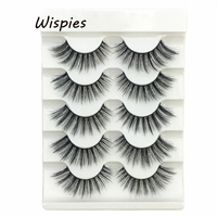 Thumbnail for 3D Mink False Eyelashes Dramatic Long Wispies