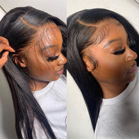 Thumbnail for Full Lace Human Hair Wigs- Pre Plucked Bleached Knots Wigs