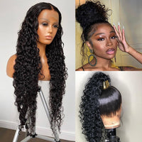 Thumbnail for 360 Lace Frontal  Water Wave Wig