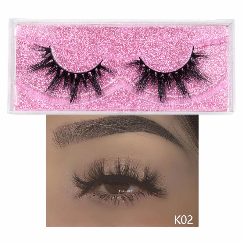 5D Mink Eyelashes Long Lasting Mink Lashes Natural Dramatic