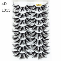 Thumbnail for 8 Pairs 3D Mink False Eyelashes Natural Wispy Fluffy Dramatic Volume