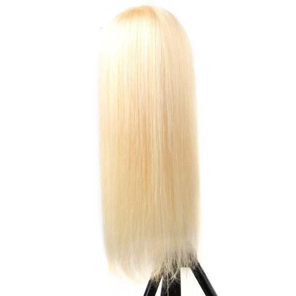 613 Lace Front Wig Bone Straight Human Hair Wig