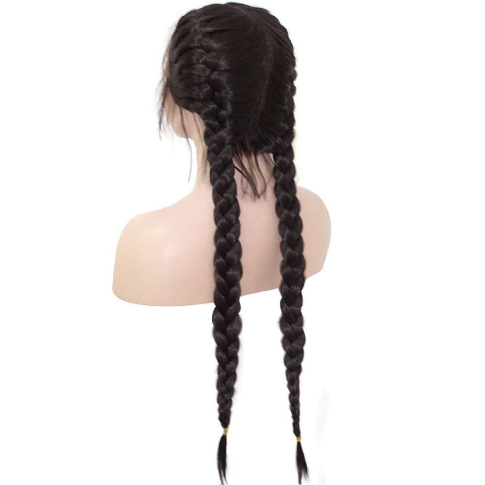 Black Braided Wig