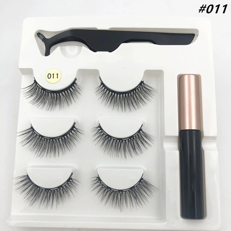 3 Pairs of Magnetic Eyelashes