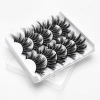 Thumbnail for 5Pairs 3D Mink Lashes False Eyelashes Natural/Thick Long Eye