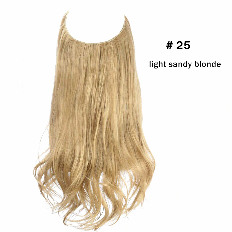 Ombre Synthetic Natural Black, Blonde, Pink