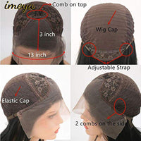 Thumbnail for Black Heat Resistant Fiber Synthetic Hair Wigs 2x Twist Braids