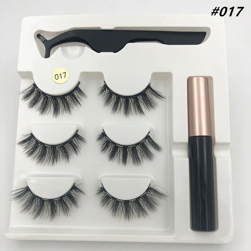 3 Pairs of Magnetic Eyelashes