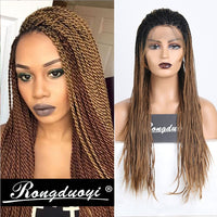 Thumbnail for Ombre Brown 2X Twist Braids Wigs